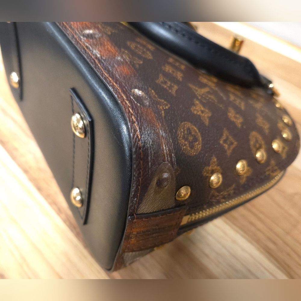 Louis Vuitton Alma BB Monogram Transformed Trunk - LIMITED EDITION COA INCLUDED - Picture 8 of 14